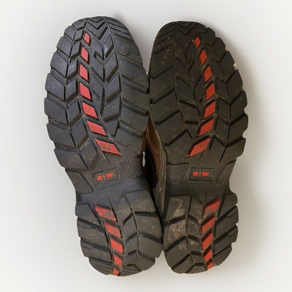 Red Wing 2205 Men's Mocha 6 inch Aluminum Safety Toe Boots - Sz 8.5 EH - Picture 12 of 12